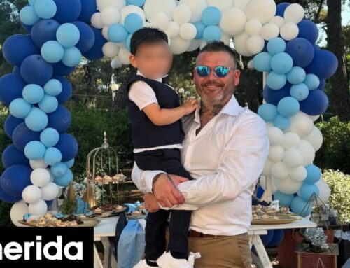 Ο Διονύσης Αλέρτας βάφτισε τον 3,5 ετών γιο του [εικόνες]
