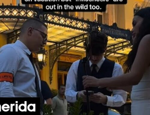 Ντροπιαστική στιγμή: Influencer έβγαζε βίντεο έξω από εστιατόριο στο Μονακό και την έδιωξαν κακήν κακώς [βίντεο]