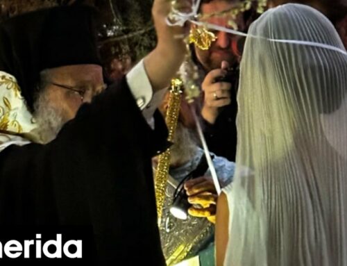 Ο Νικόλας Νιάρχος παντρεύτηκε στην Σπετσοπούλα -Η πρώτη φωτό του γάμου, το υπέροχο νυφικό της Ιταλίδας εικαστικού