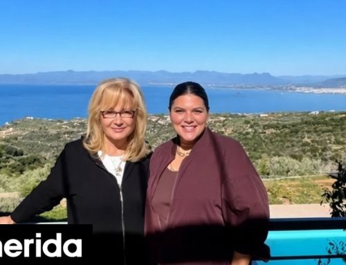 Η Δανάη Μπάρκα πόζαρε με την Αγγελική Νικολούλη στη Μεσσηνία -«Το ωραίο τριήμερο, απ’ την καλή παρέα φαίνεται»